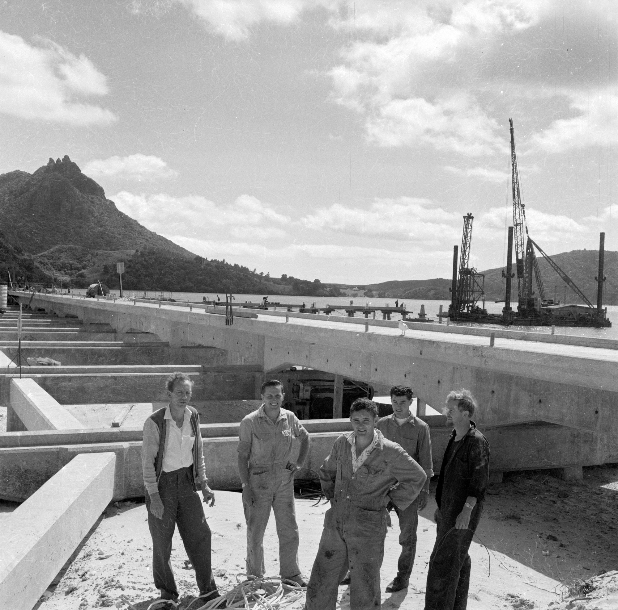 McKay Electrical staff at Marsden Point mid 1960s