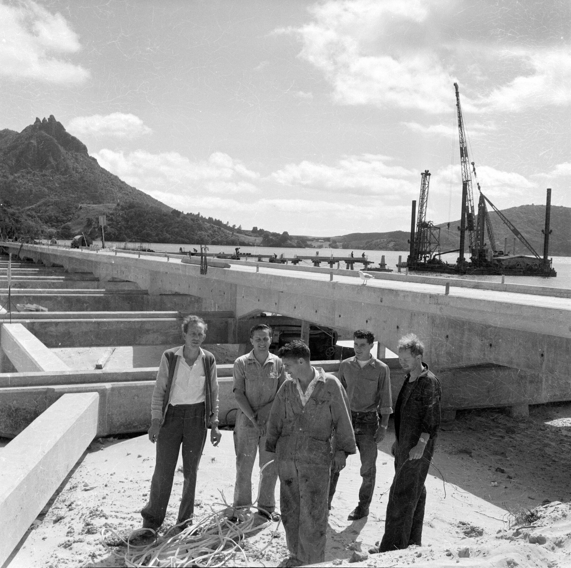 McKay Electrical staff at Marsden Point mid 1960s