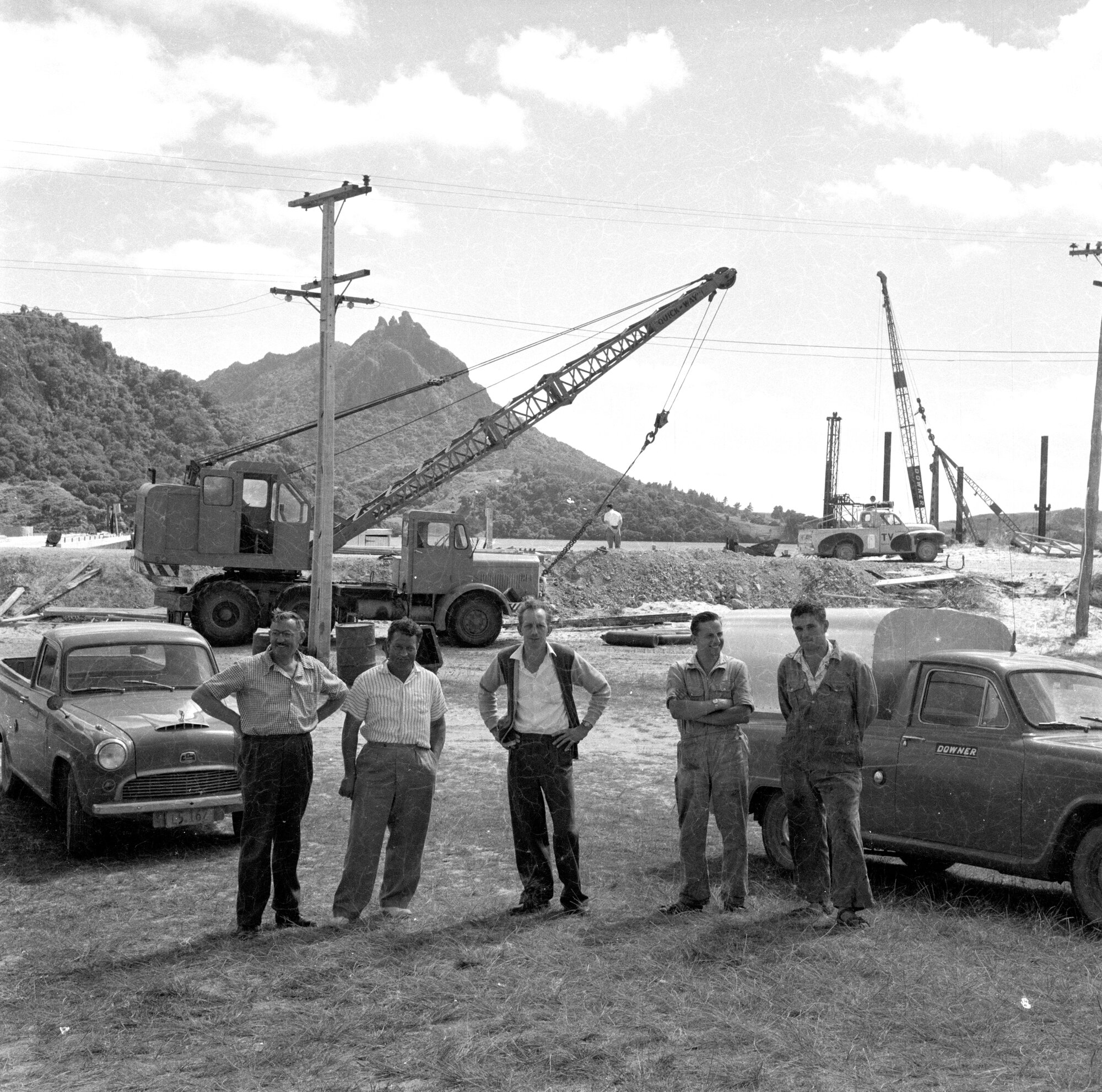 McKay Electrical staff at Marsden Point mid 1960s