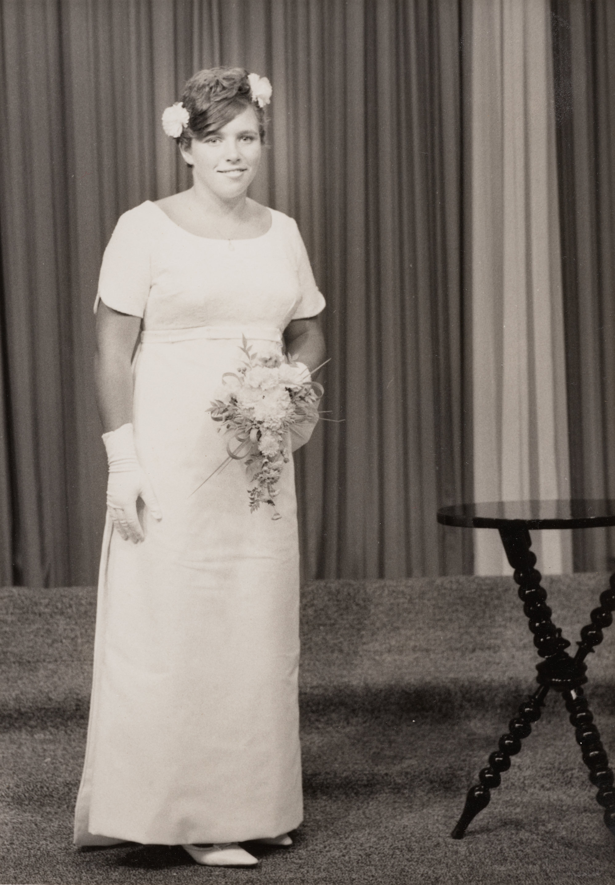 Lorraine Scott and Ray Brown wedding 1960s