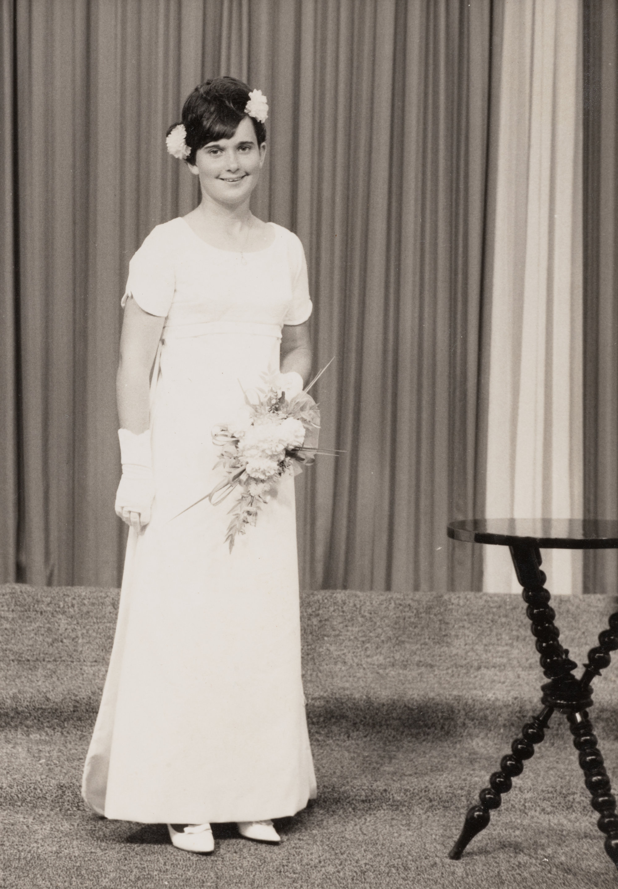 Lorraine Scott and Ray Brown wedding 1960s