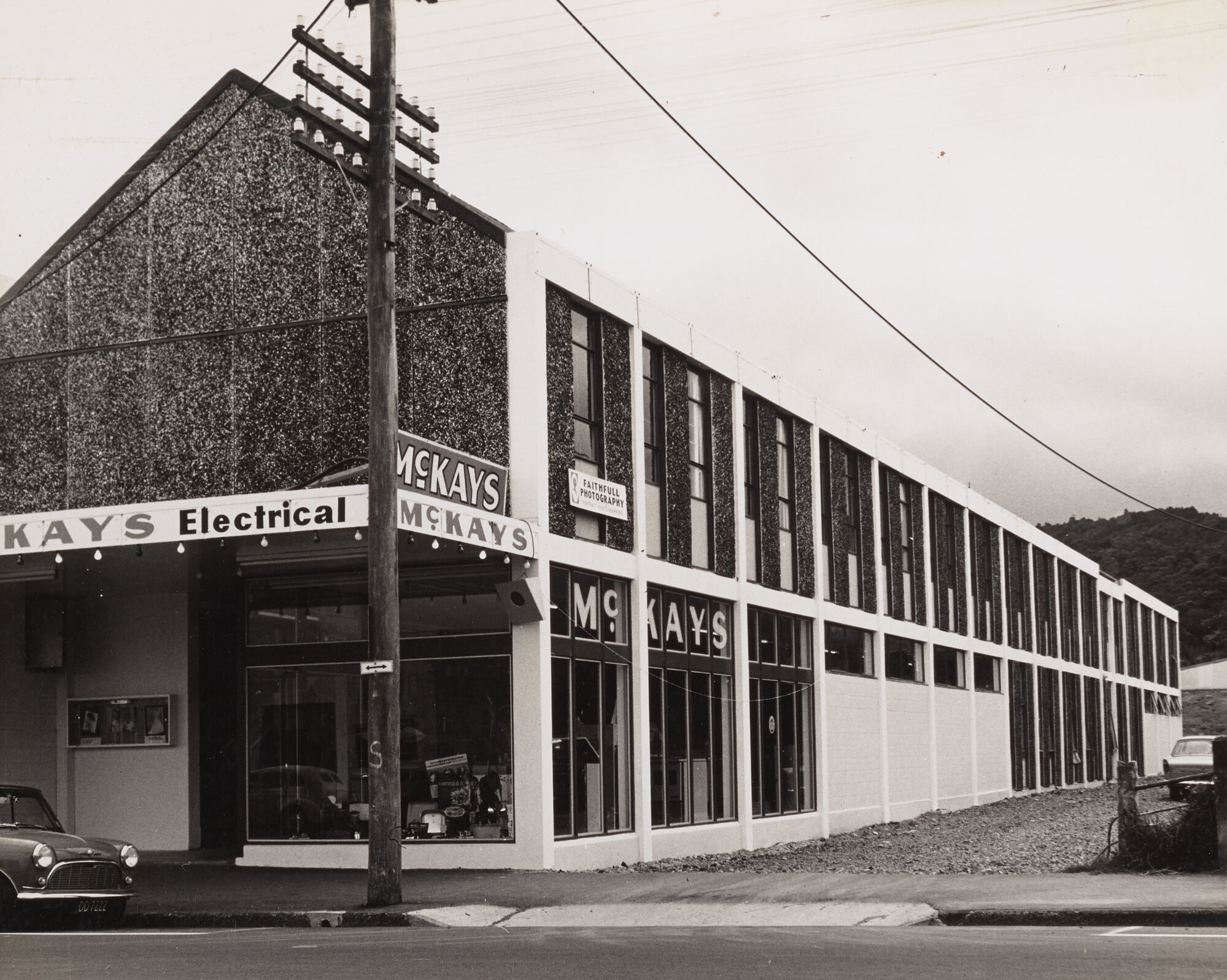 Faithfull Photography upstairs in McKay Electrical building from Oct 1967