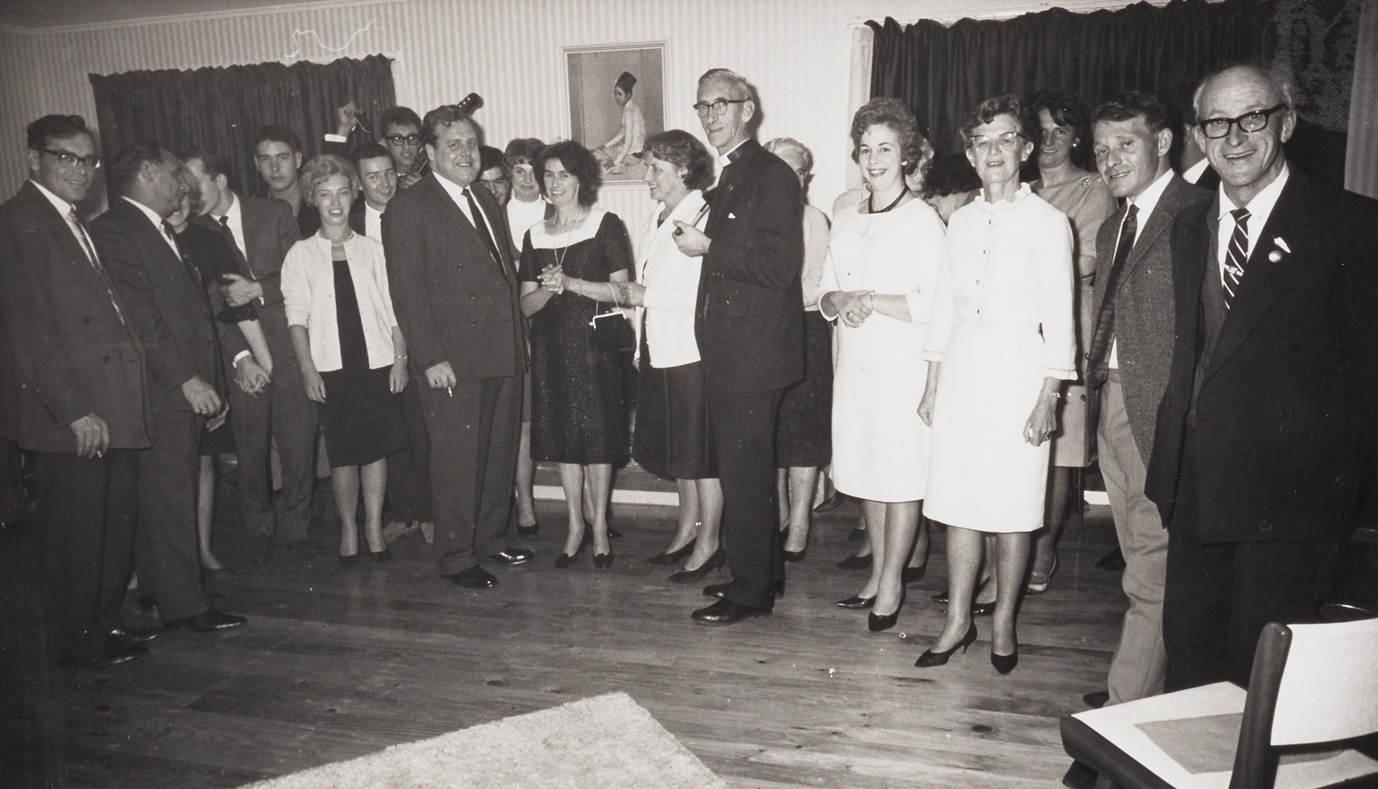 Whangarei Homemakers' Choir at function mid 1960s