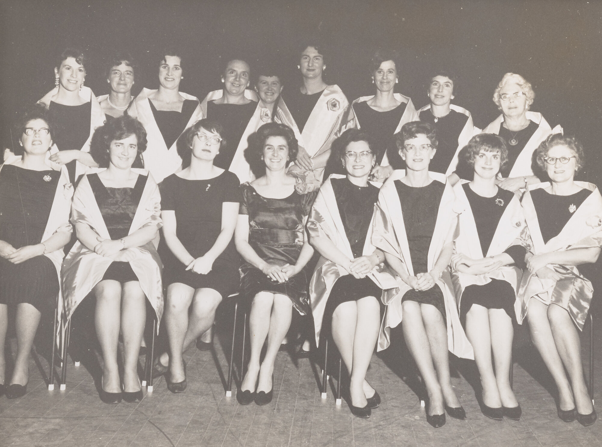 Whangarei Homemakers' Choir mid 1960s