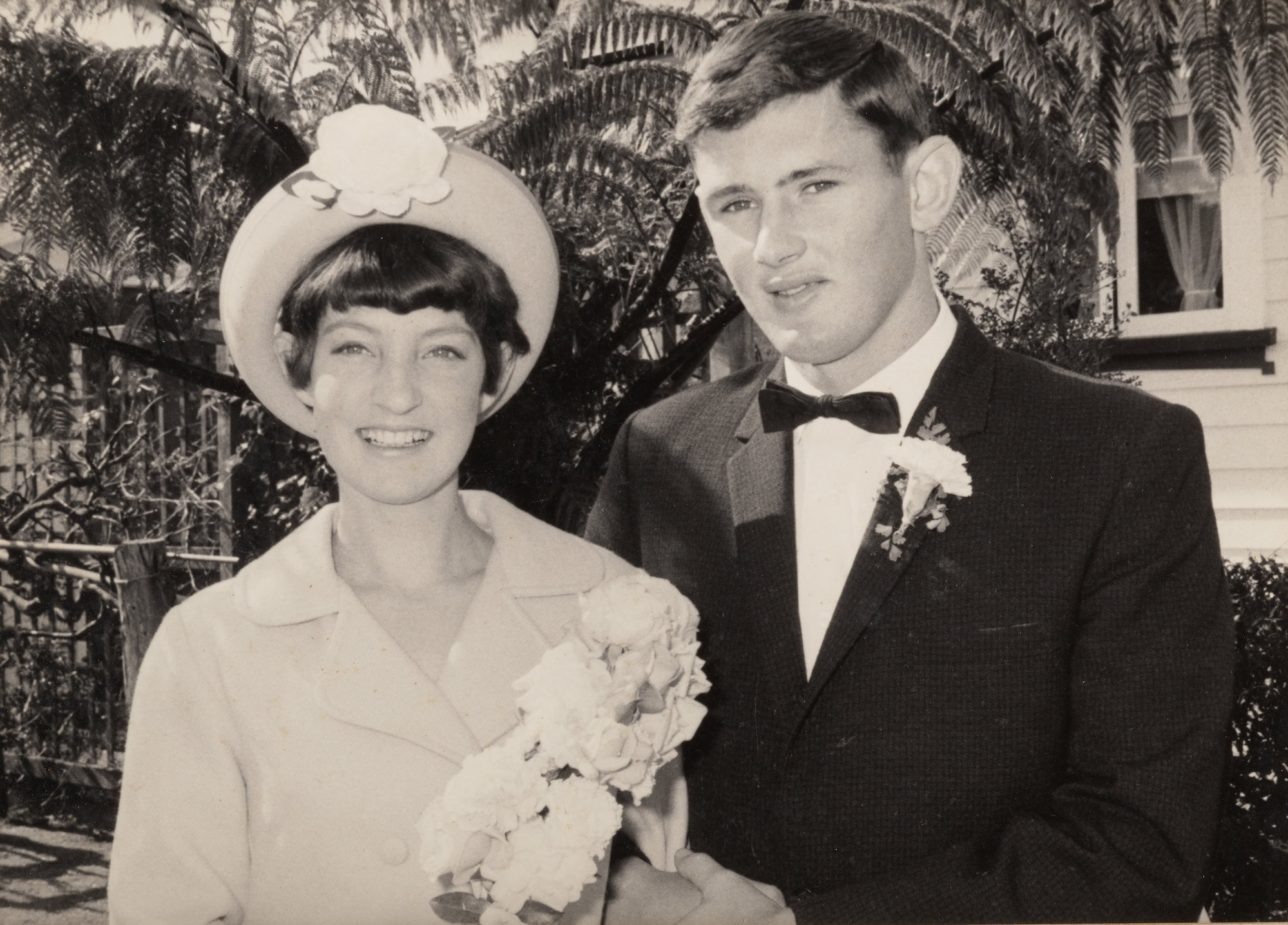 Wayne Harris and Margaret Sterling wedding 1960s