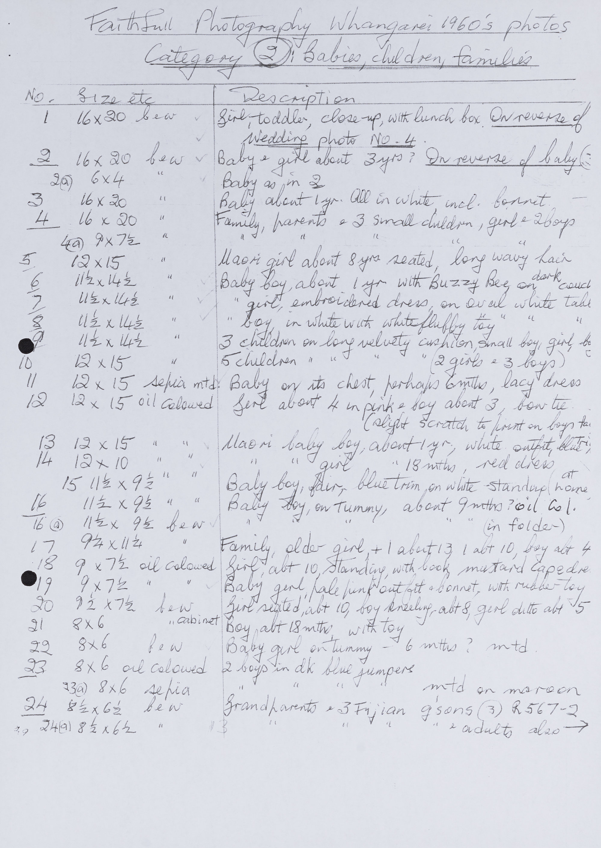 Faithfull Photography catalogue: babies, children and families