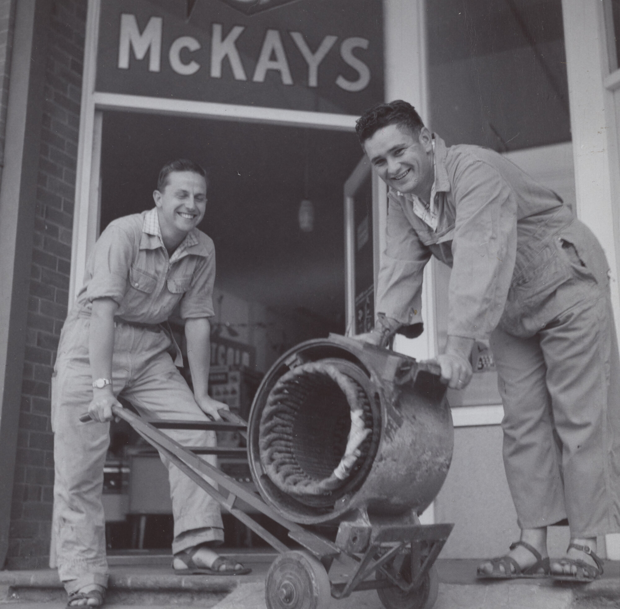McKay Electrical staff mid 1960s