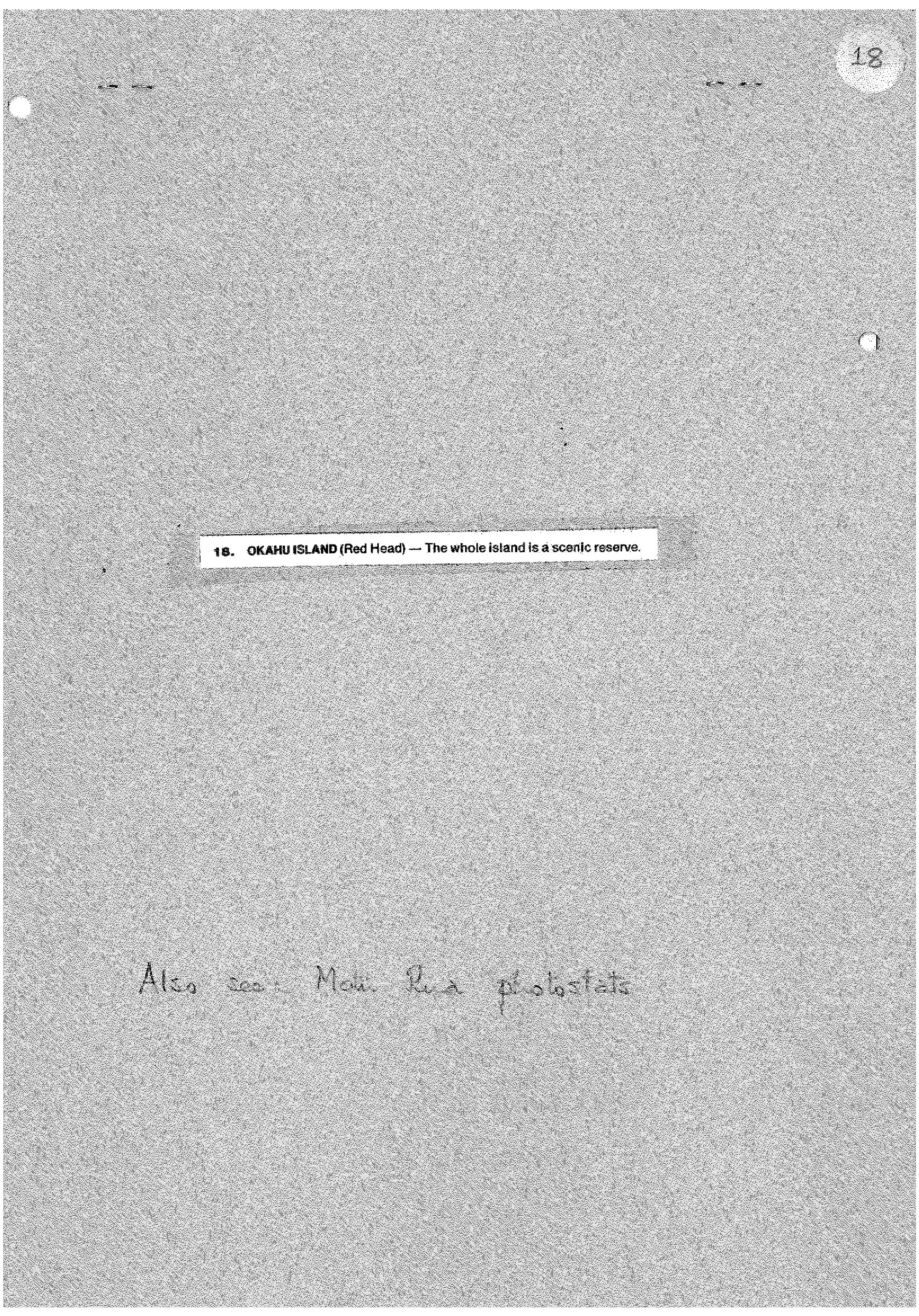 Okahu Island (Red Head)