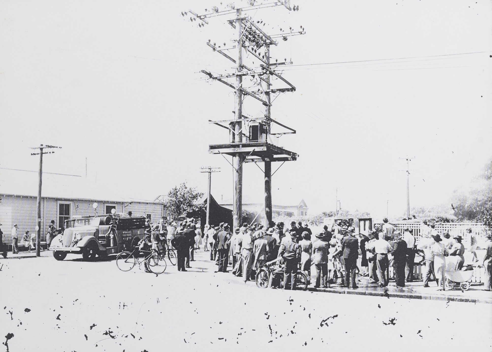 Kamo Hotel Site After the Fire