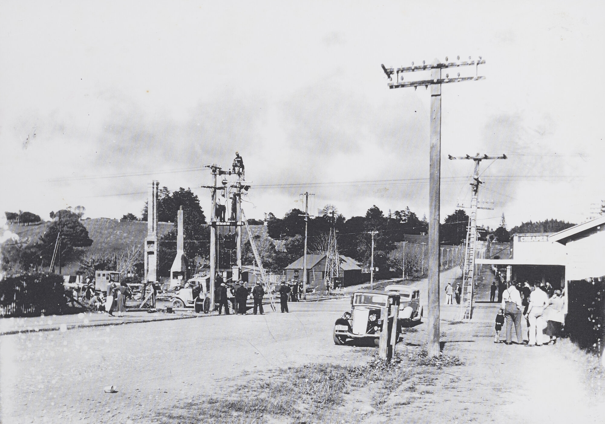 Kamo Hotel After the Fire
