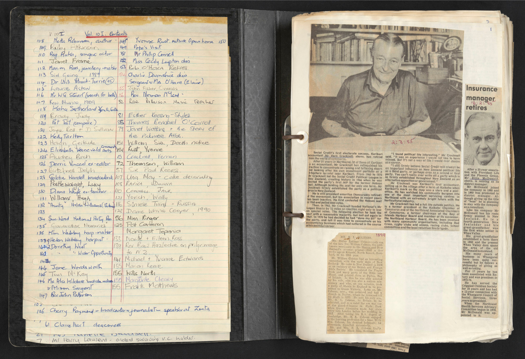 Florence Keene Scrapbook Volume 10I