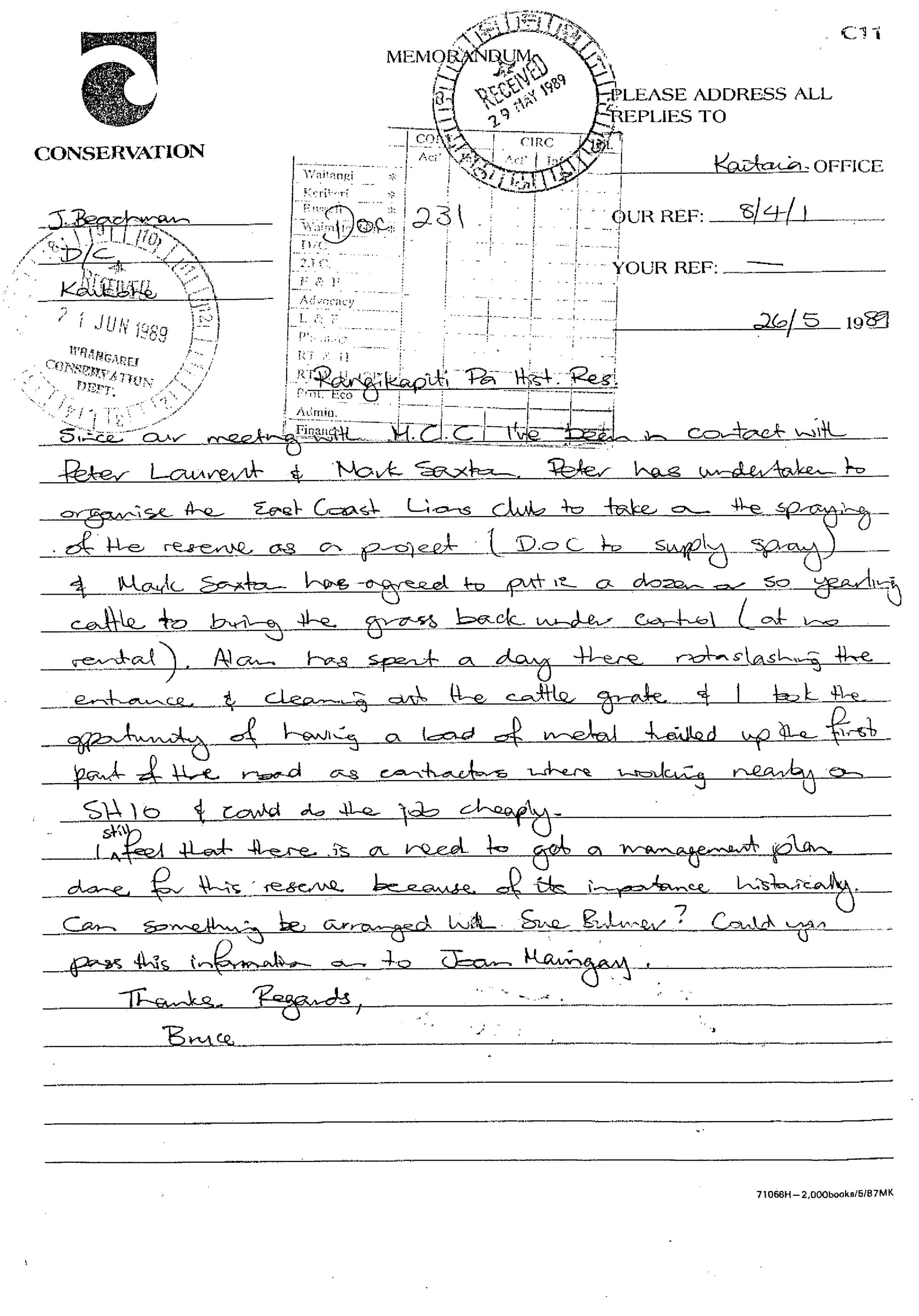 Rangikapiti Pa, Nickerson Mangroves