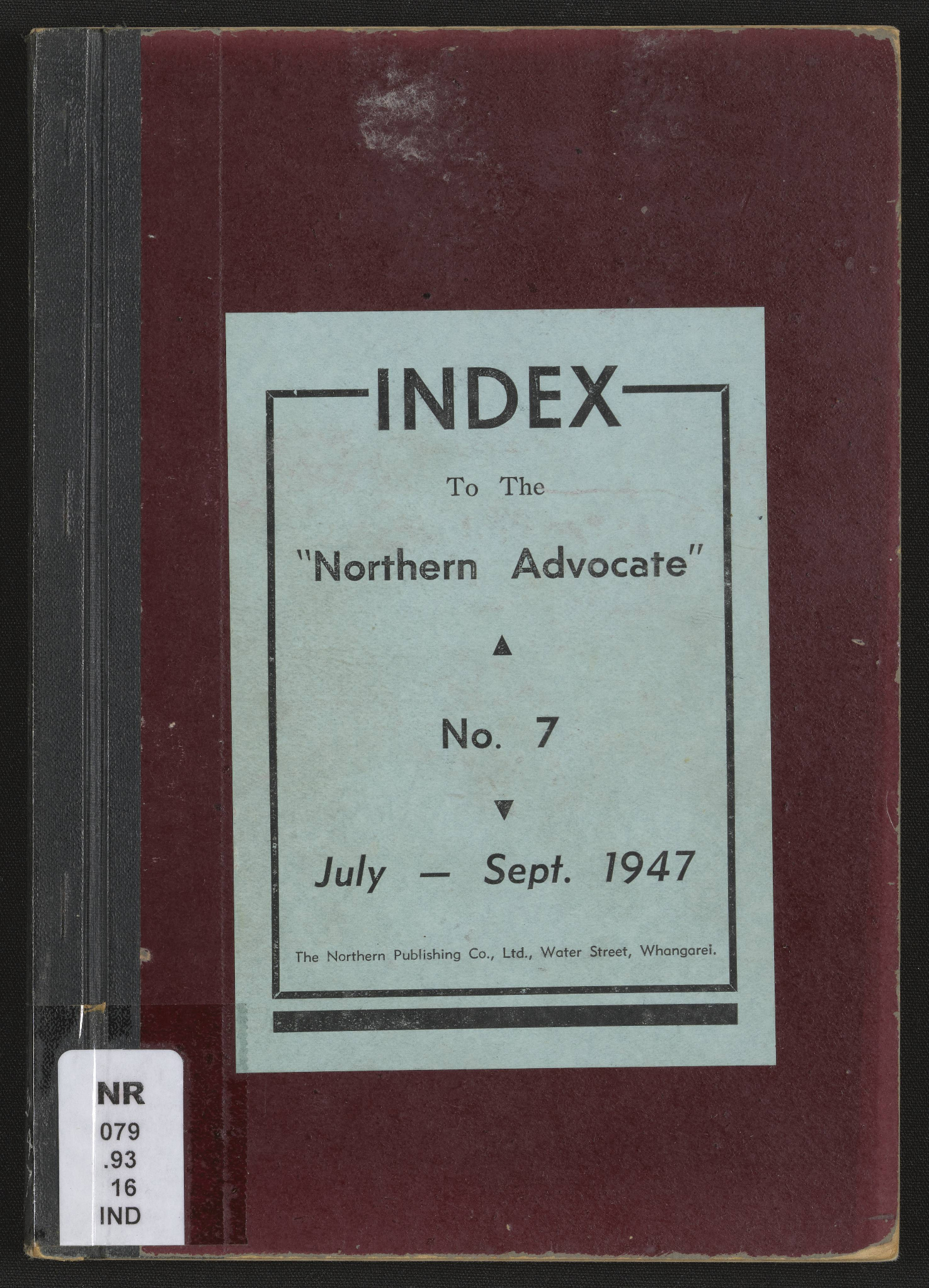 Northern Advocate 07 July-Sept 1947