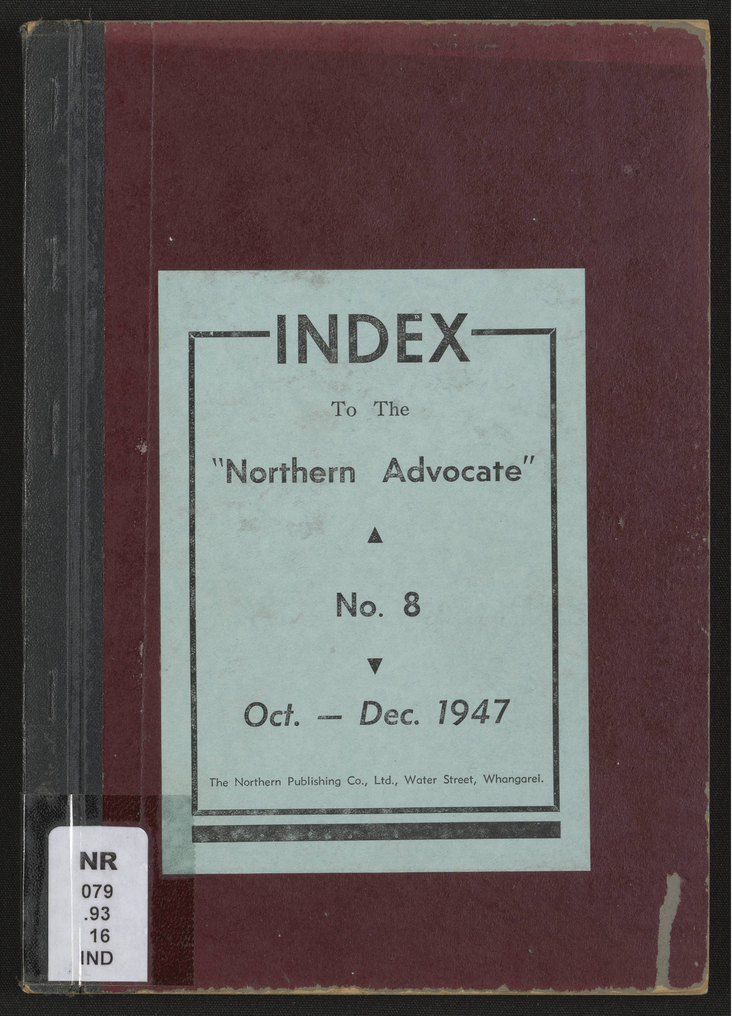 Northern Advocate 08 Oct-Dec 1947