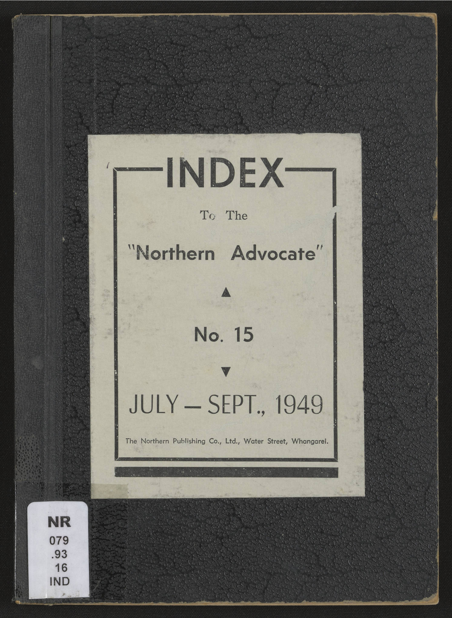 Northern Advocate 15 July-Sept 1949