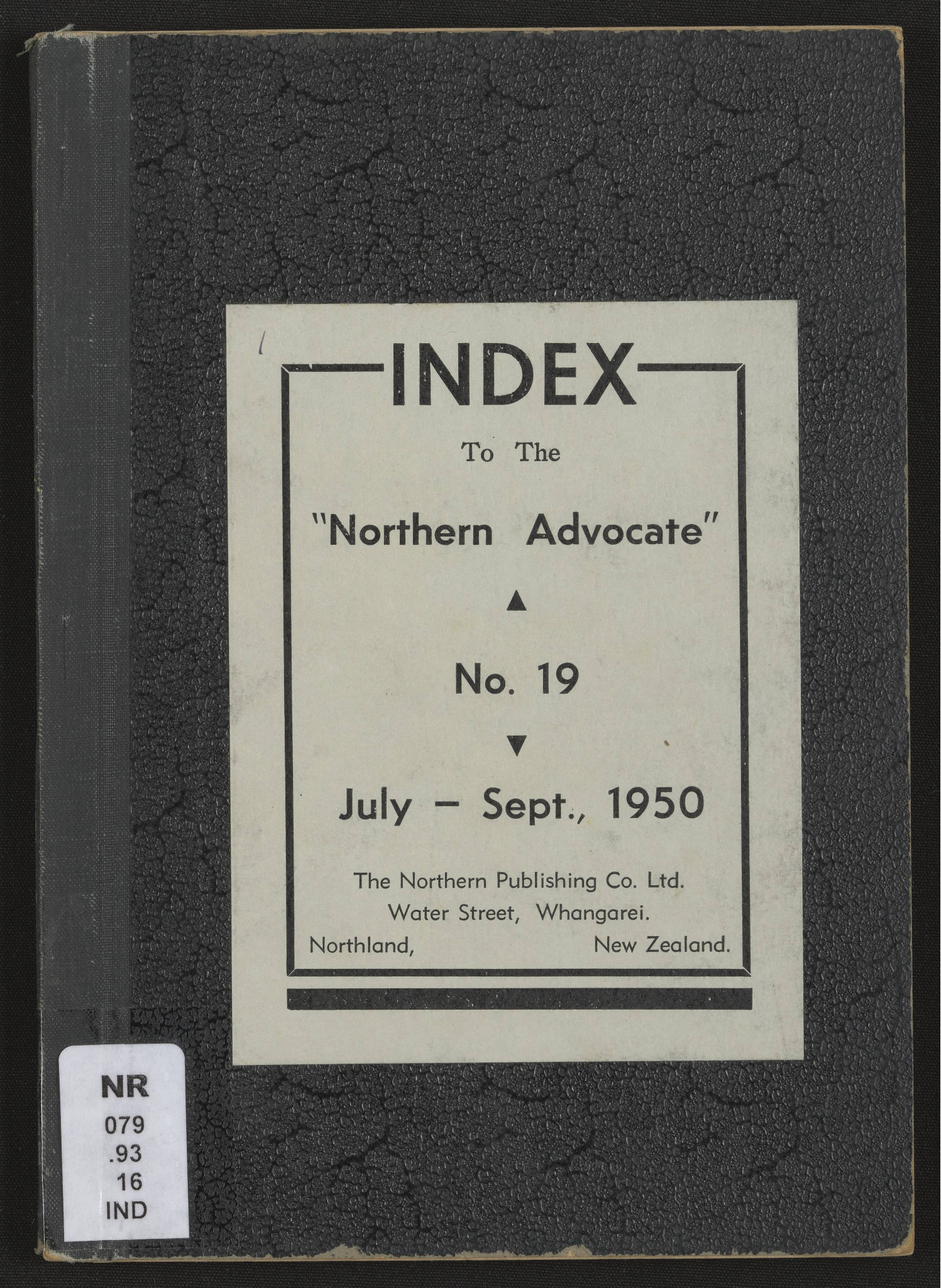 Northern Advocate 19 July-Sept 1950