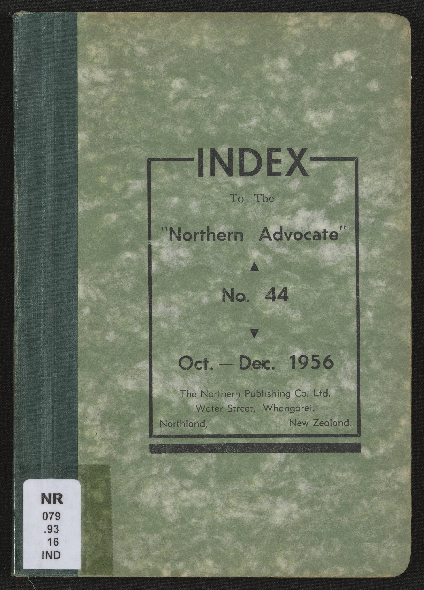 Northern Advocate 44 Oct-Dec 1956