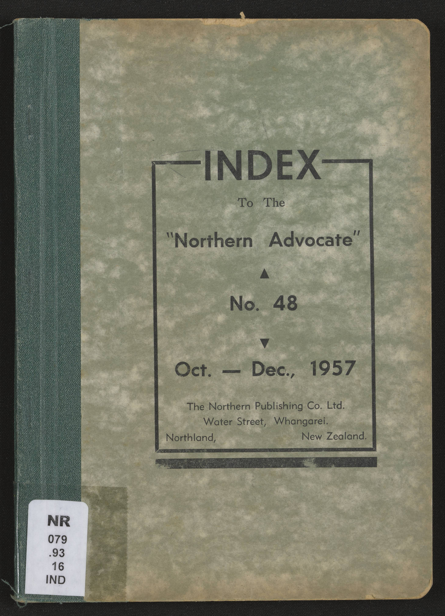 Northern Advocate 48 Oct-Dec 1957