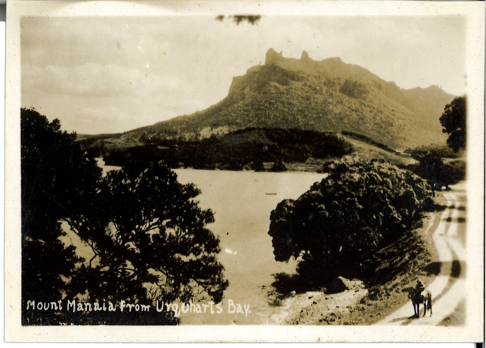 Mount Manaia from Urquharts Bay
