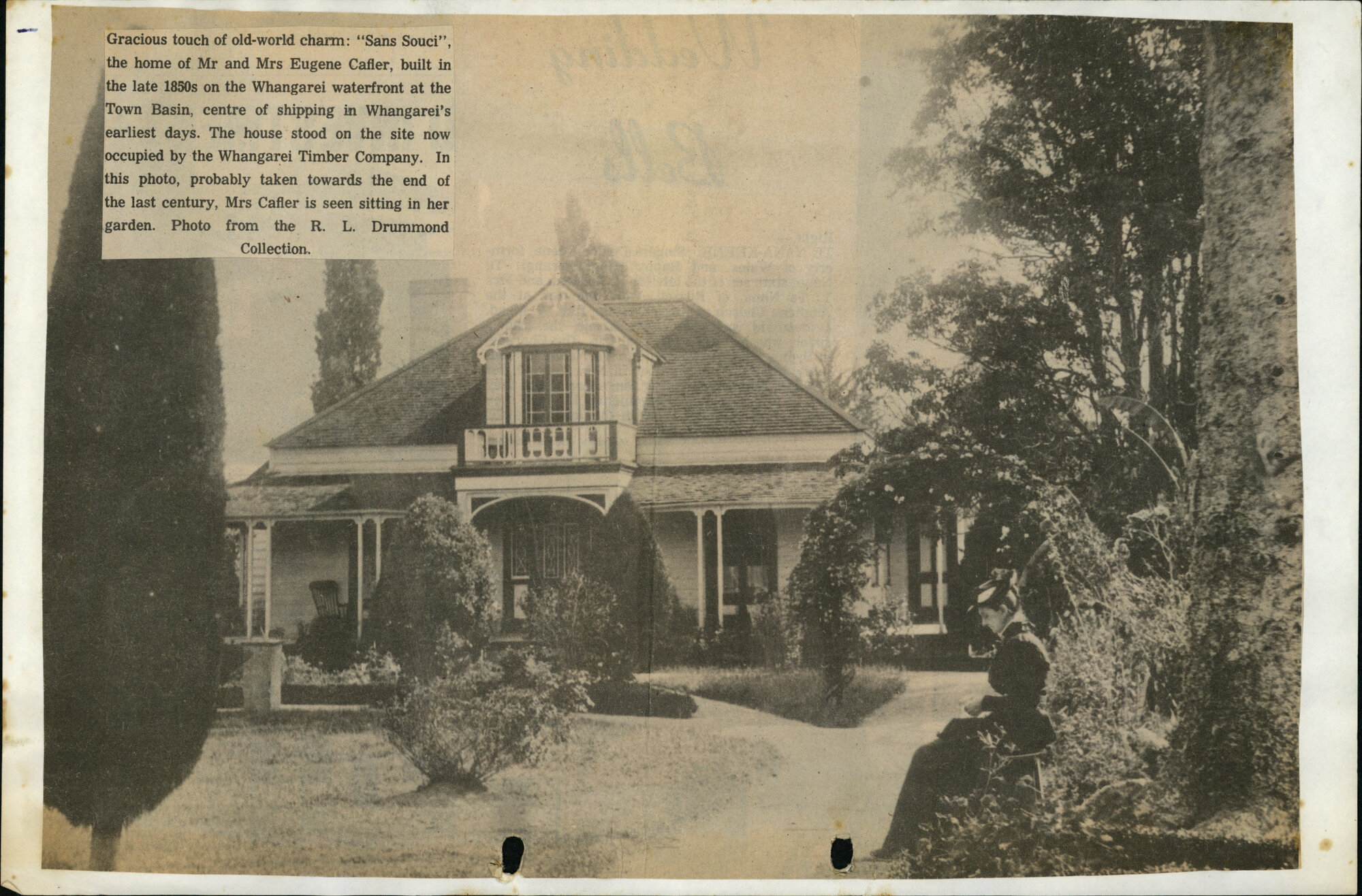 "Sans Souci" Home of Mr &amp; Mrs Eugene Caffer