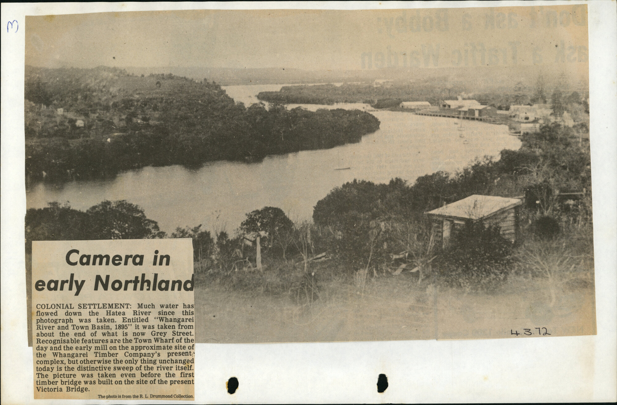 PN01.03 Whangarei River and Town Basin 1885
