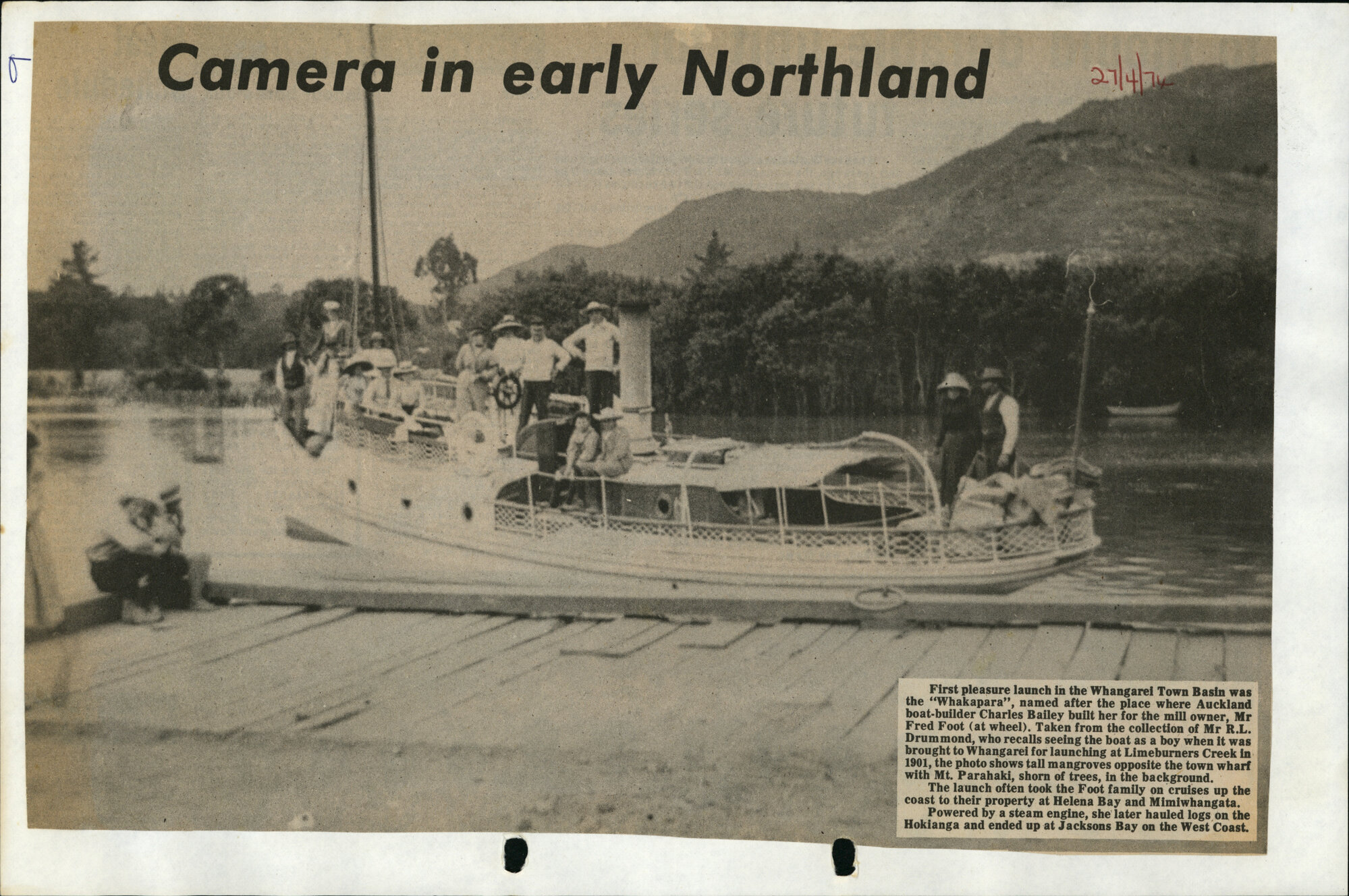 PN01.09 Pleasure launch Whakapara