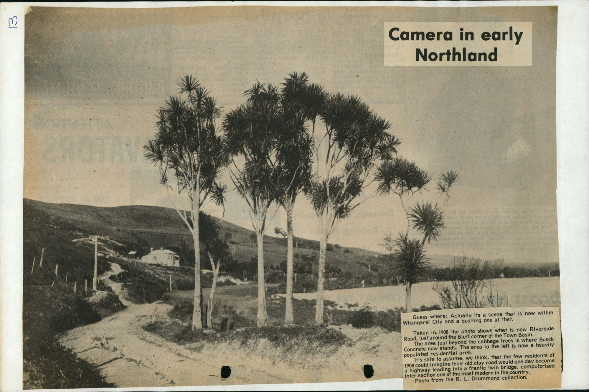 PN01.13 Riverside Road, just around the Bluff corner