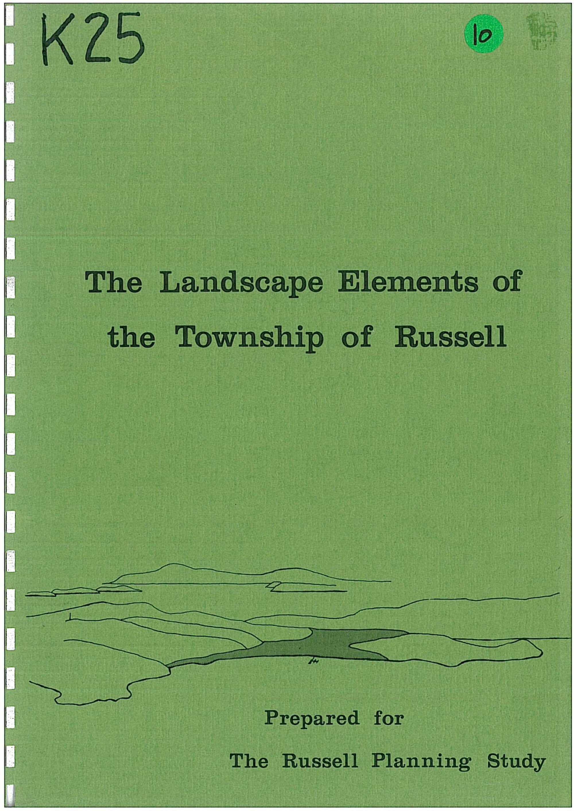 The Landscape Elements of the Township of Russell