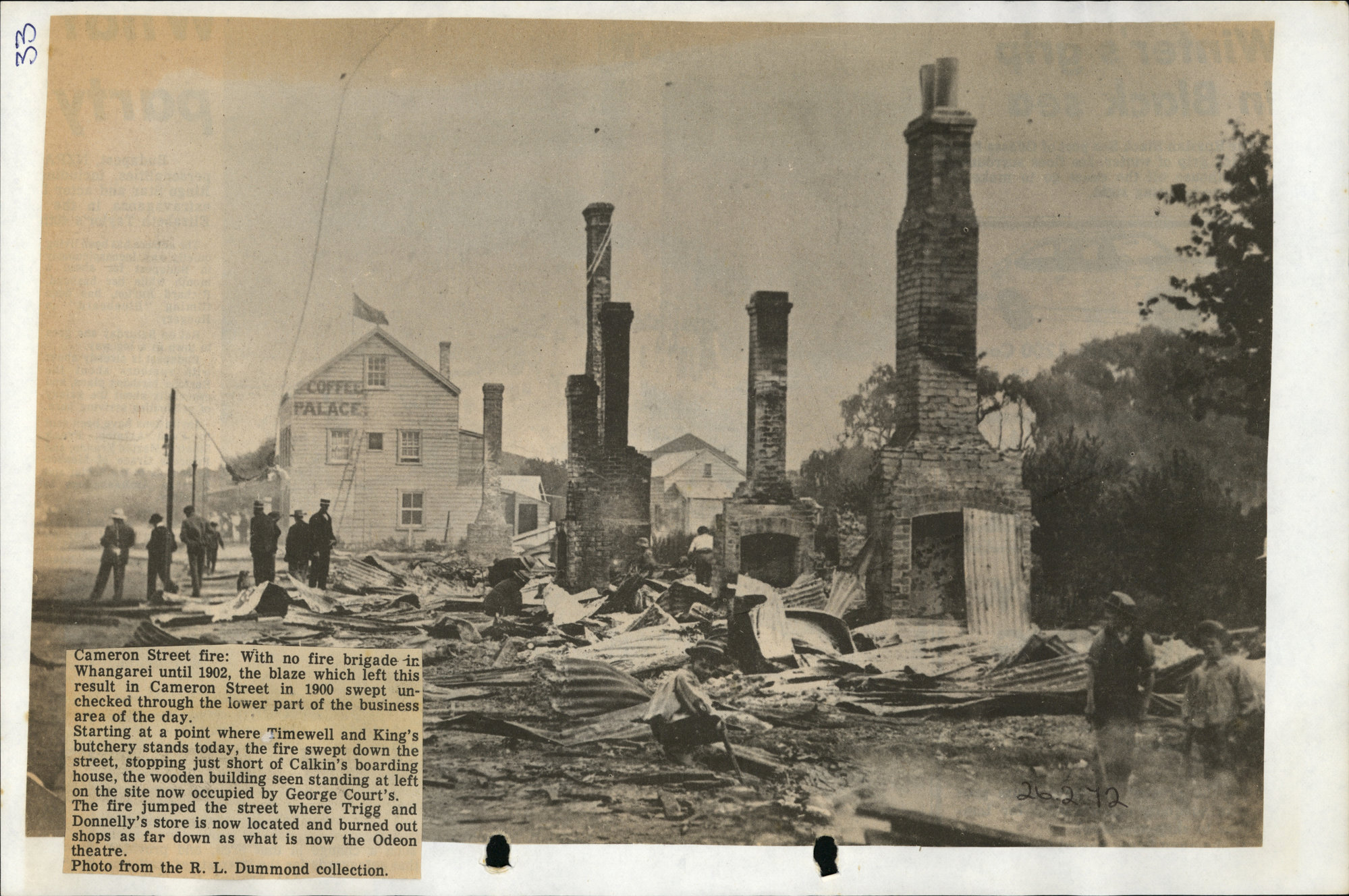 PN01.33 Cameron Street fire 1900