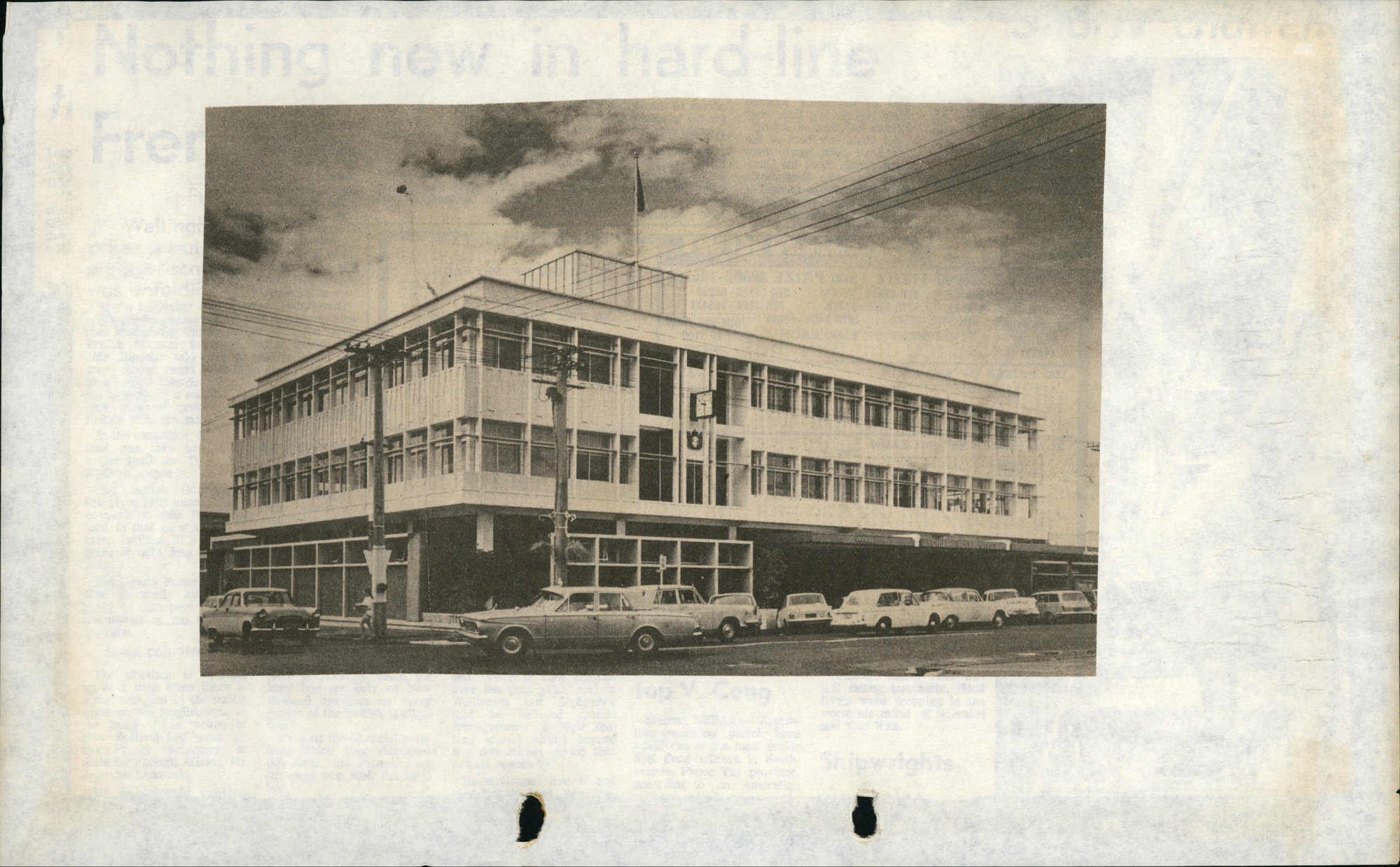 PN01.41Back Whangarei Post Office in 1971