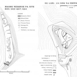 Maunu Reserve Pa Site N20/393-Q07/924. Ruarangi Pa N20/41-Q07/03