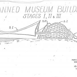 Planned Museum Building. Stages I,II & III