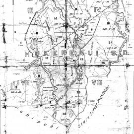 Sections in Puhipuhi Block, Blocks III, IV, Vii and VIII, Hukerenui Survey District