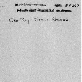 Oke Bay Scenic Reserve