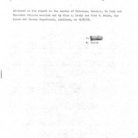 Bay of Islands Archaeological Field Study