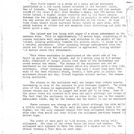  A Stone-Walled Enclosure, Wainui Island, Kerikeri.