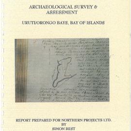 Site Q05-822, Uruti Palms Estate, Archaeological Survey and Assessment. Uruti Orongo Bays 