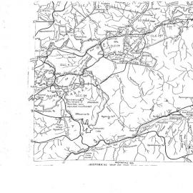 Bay of Islands Historical Map. Motatau Survey District and Russell Survey District