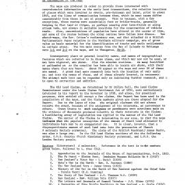 An explaination of The Historical Maps of the Bay of Islands