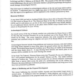  Archaeological Evidence at Raupo, Pumuka's Pa