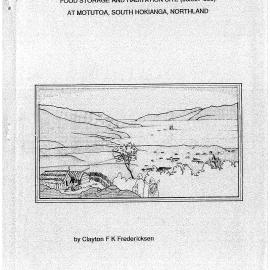 An archaeological investiagion of a food storage and habitation site, 06-307-308, at Motutoa, South Hokianga