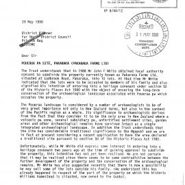 Water right application 4614. Pakaraka Farms Ltd. Pouerua Pa site