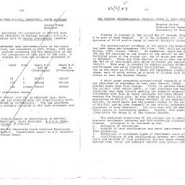 The Pouerua archaeological project. Phate 1, 1982-1983