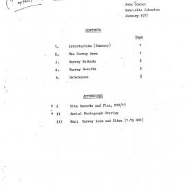 Omahuta State Forest-Williams Block-Archaeological site survey