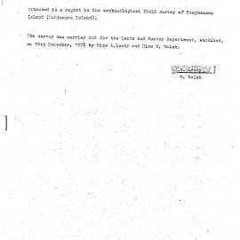 Stephenson Island archaeological field study