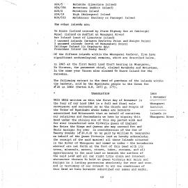 Appendix 1. The Islands in Whangarei Harbour