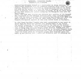 Pickmere. Matakohe Limestone Island Research