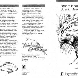 Bream Head Scenic Reserve Pamphlet