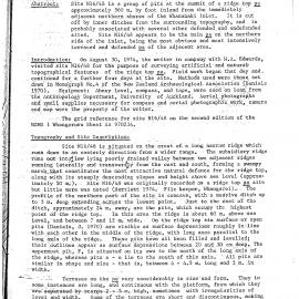 Field survey of a traditional maori site N16-48, at Whananaki, Whangaruru.