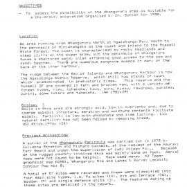 Whangaruru excavation feasibility study